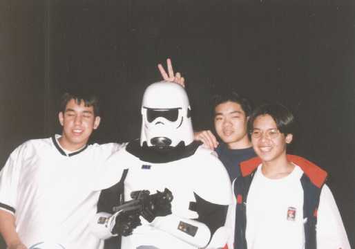 Me Giving A Storm Trooper Bunny Ears!